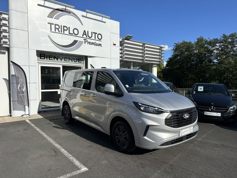 34 TRANSIT CUSTOM/TOURNEO CUSTOM TRANSIT CUSTOM 2.0 ECOBLUE - 170 - BVA  300 L1H1 LIMITED GPS   CAMERA AR   ATTELAGE DIESEL GRIS CLAIR Occasion à vendre