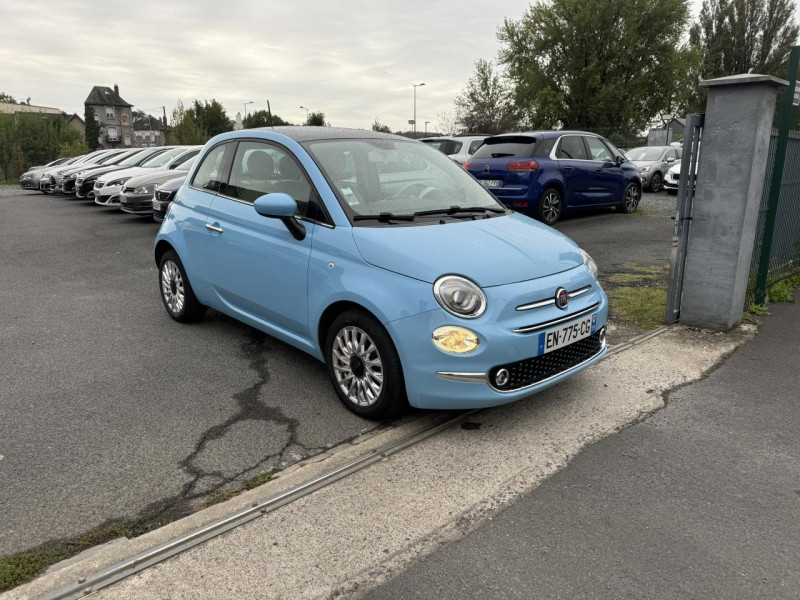 Photo 7 de l'offre de FIAT FIAT 500 1.3 MULTIJET 95 S&S LOUNGE CLIM   RADAR AR   TOIT PANORAMIQUE à 10490€ chez Triplo auto