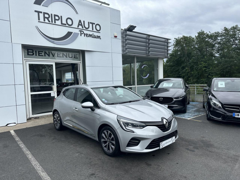 Renault CLIO 1.0 TCE - 100 INTENS TVA RECUPERABLE   GPS   RADAR AR ESSENCE GRIS CLAIR Occasion à vendre