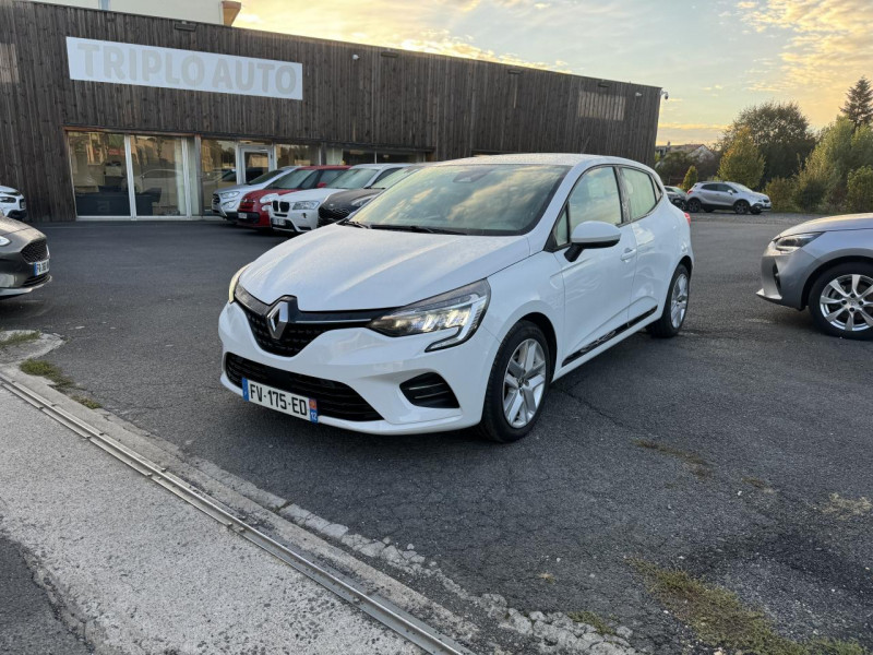 Renault CLIO 1.5 BLUE DCI - 85 BUSINESS GPS   CAMERA AR DIESEL BLANC Occasion à vendre