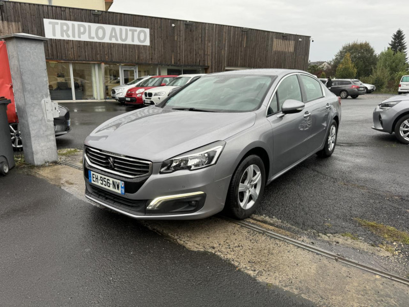 Peugeot 508 1.6 BLUEHDI S&S - 120 BVA ACTIVE BUSINESS GPS   RADAR AR DIESEL GRIS CLAIR Occasion à vendre