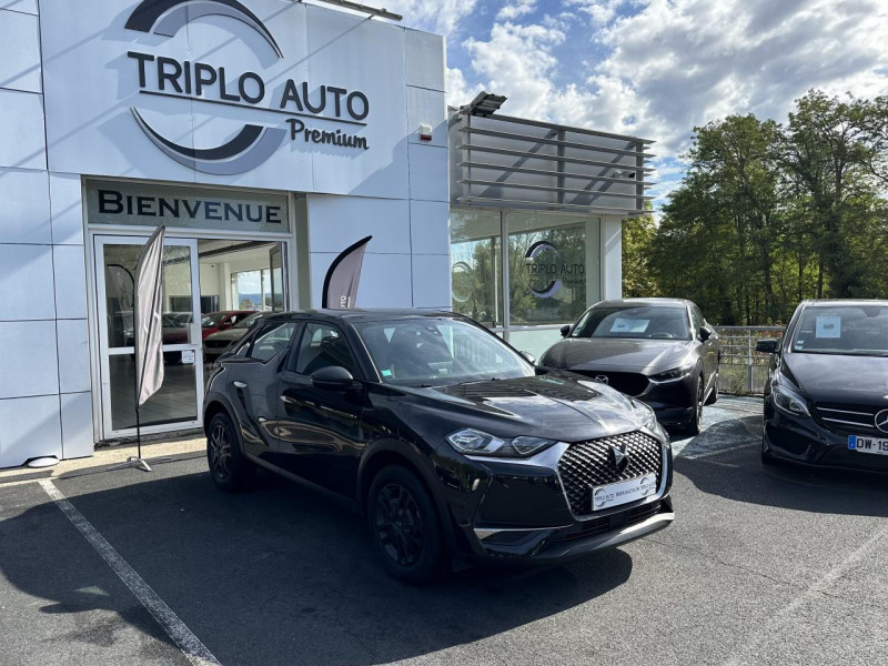 Ds DS 3 CROSSBACK 1.5 BLUEHDI - 110 SO CHIC GPS   CLIM   RADAR AR DIESEL NOIR Occasion à vendre