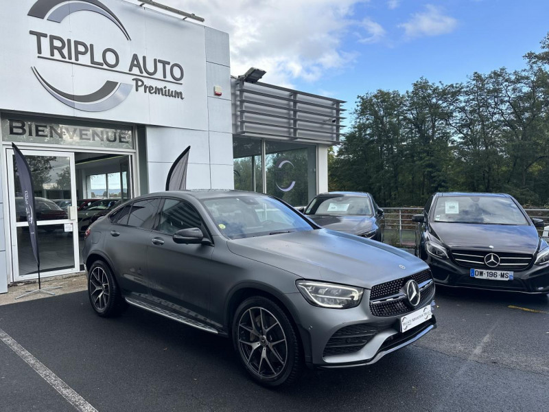 Mercedes-Benz GLC COUPé 220 D - BVA AMG LINE 4-MATIC GPS   CAMERA AR   TOIT OUVRANT DIESEL GRIS FONCE Occasion à vendre