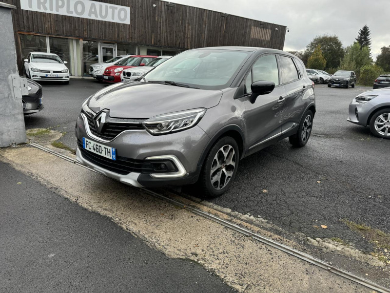 Renault CAPTUR 1.3 ENERGY TCE - 130 INTENS GPS   CAMERA AR   ATTELAGE ESSENCE GRIS CLAIR Occasion à vendre