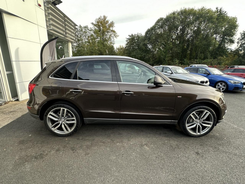 Photo 8 de l'offre de AUDI Q5  QUATTRO 3.0 V6 - 258 - BV S-TRONIC S-LINE - GPS   RADAR AR à 22990€ chez Triplo auto