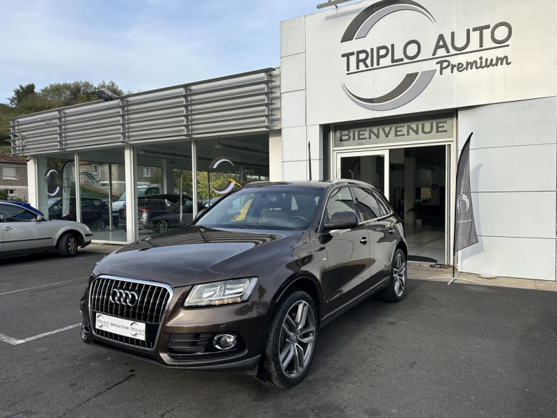 Photo 3 de l'offre de AUDI Q5  QUATTRO 3.0 V6 - 258 - BV S-TRONIC S-LINE - GPS   RADAR AR à 22990€ chez Triplo auto