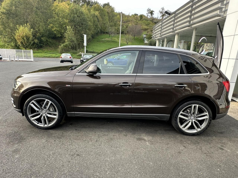 Photo 4 de l'offre de AUDI Q5  QUATTRO 3.0 V6 - 258 - BV S-TRONIC S-LINE - GPS   RADAR AR à 22990€ chez Triplo auto