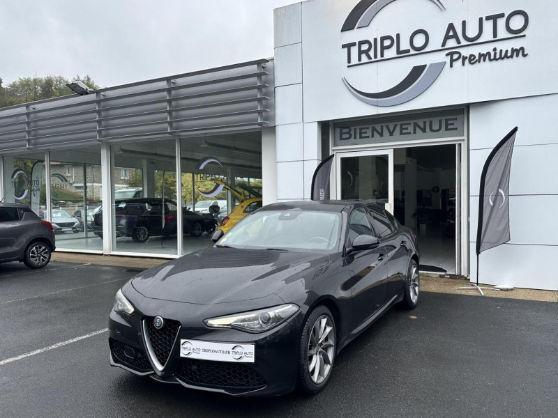 Photo 3 de l'offre de ALFA ROMEO GIULIA 2.2 D - 210 - BVA  VELOCE Q4 GPS   CAMERA AR   TOIT OUVRANT à 19990€ chez Triplo auto