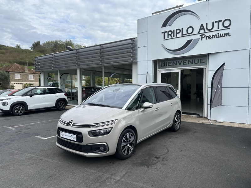 Photo 3 de l'offre de CITROEN C4 PICASSO GRAND C4 SPACETOURER 1.5 BLUEHDI - BVA - GPS   CAMERA AR  à 14990€ chez Triplo auto