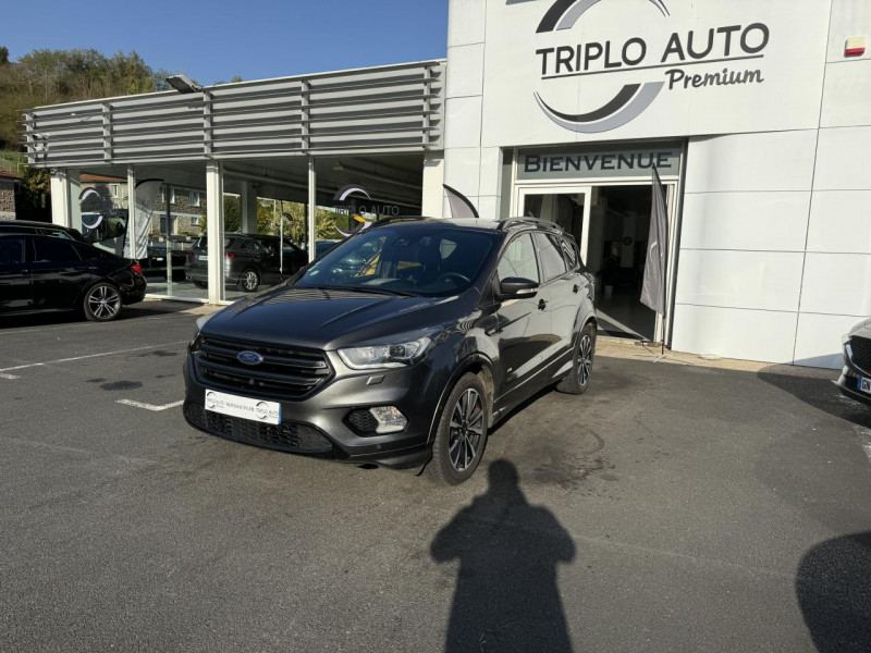 Photo 3 de l'offre de FORD KUGA 2.0 TDCI - 180 BVA 4X4 ST-LINE GPS   CAMERA AR   CLIM à 16490€ chez Triplo auto