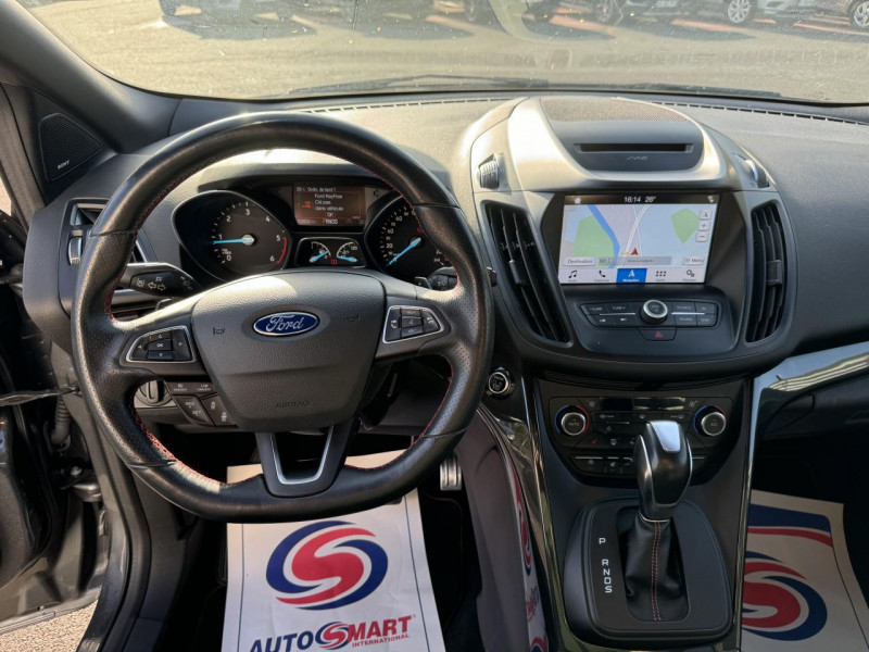 Photo 29 de l'offre de FORD KUGA 2.0 TDCI - 180 BVA 4X4 ST-LINE GPS   CAMERA AR   CLIM à 16490€ chez Triplo auto