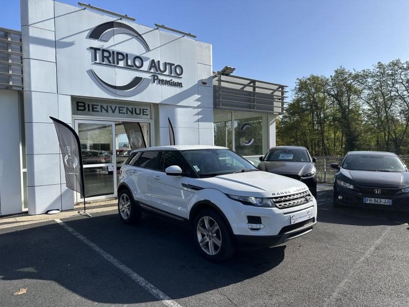 Land-Rover RANGE ROVER EVOQUE 2.2 SD4 DYNAMIC   CLIM DIESEL BLANC Occasion à vendre