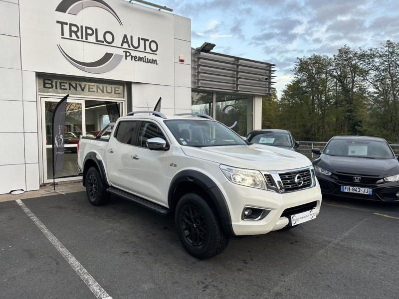 Nissan NP300 NAVARA NAVARA 2.3 DCI - 190 - BVA PICK UP DOUBLE CABINE  OFF-ROADER TEKNA  TVA RECUPERABLE  GPS   CAMERA AR DIESEL BLANC Occasion à vendre