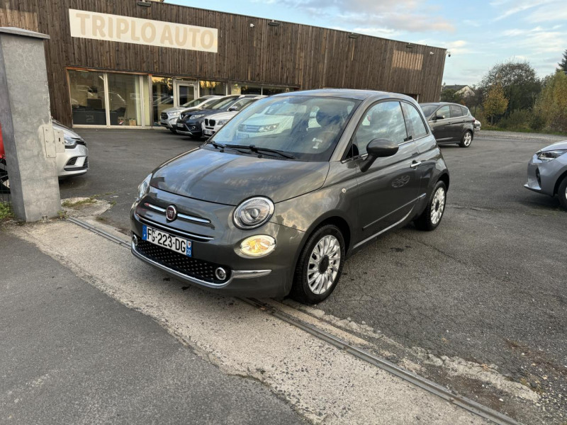 Fiat 500 1.2I - 69 LOUNGE CLIM   TOIT PANORAMIQUE ESSENCE INCONNU Occasion à vendre