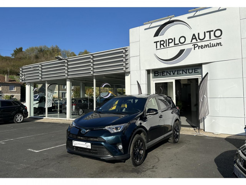 Photo 3 de l'offre de TOYOTA RAV 4 HYBRIDE 4X2 - BV - BLACK EDITION - PREMIERE MAIN   SUIVI COMPLET TOYOTA à 17990€ chez Triplo auto