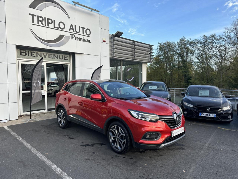 Renault KADJAR 1.5 BLUE DCI - 115 - BVA INTENS GPS   CAMERA AR   TOIT OUVRANT DIESEL ROUGE FONCE Occasion à vendre