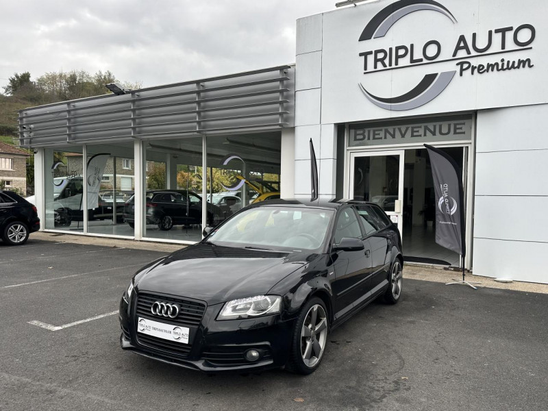 Photo 3 de l'offre de AUDI A3 SPORTBACK 2.0 TDI - 140  S LINE   CLIM à 14990€ chez Triplo auto