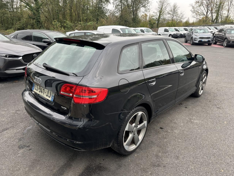 Photo 7 de l'offre de AUDI A3 SPORTBACK 2.0 TDI - 140  S LINE   CLIM à 14990€ chez Triplo auto