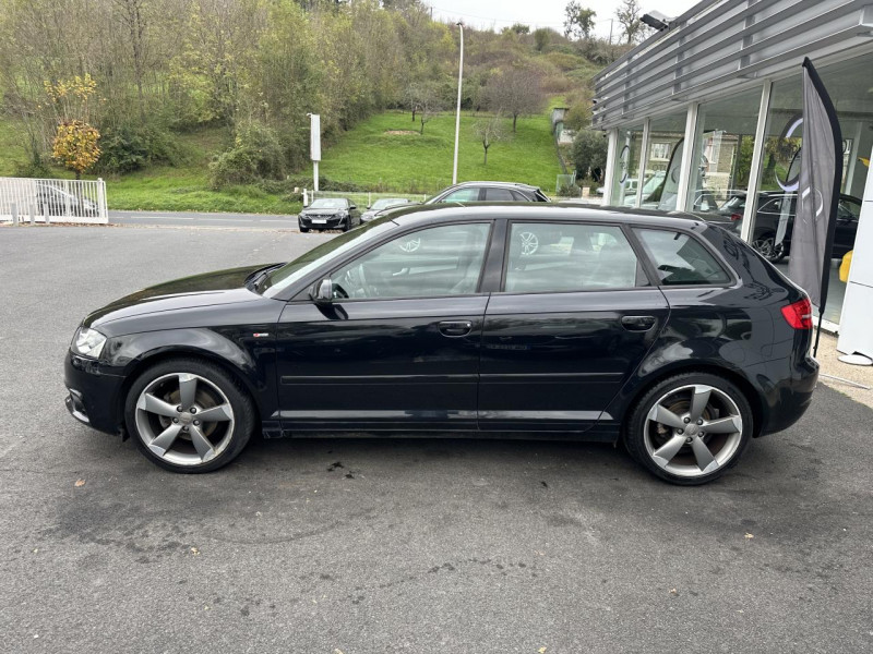 Photo 4 de l'offre de AUDI A3 SPORTBACK 2.0 TDI - 140  S LINE   CLIM à 14990€ chez Triplo auto