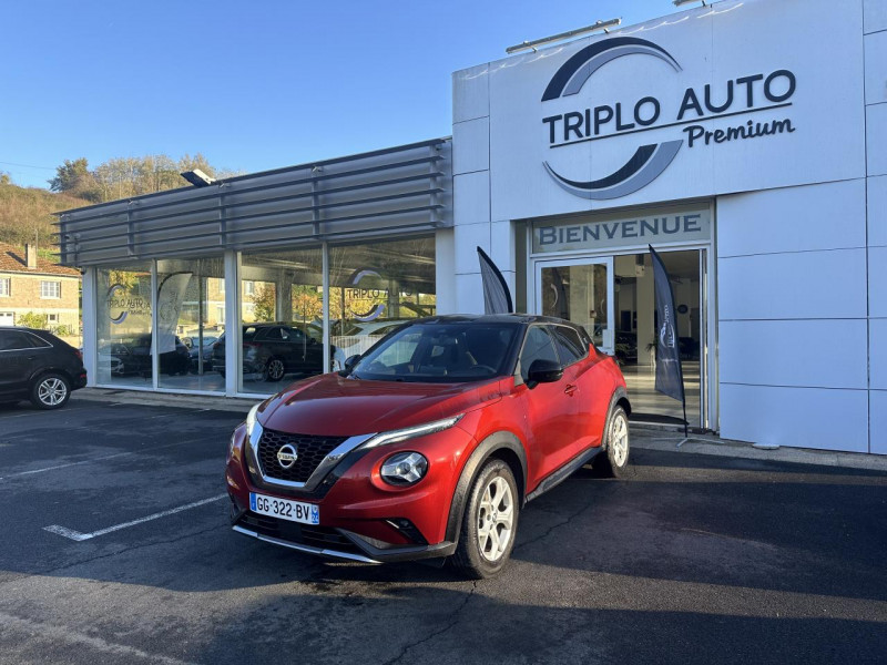 Photo 3 de l'offre de NISSAN JUKE 1.0 DIG-T - 114 S&S N-DESIGN CARPLAY   CAMERA AR à 21490€ chez Triplo auto