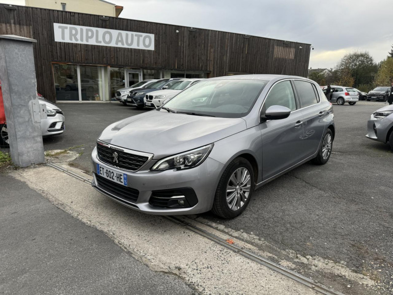 Peugeot 308 1.5 BLUEHDI S&S - 130 ACTIVE GPS   CAMERA AR   RADAR AR   ATTELAGE DIESEL GRIS CLAIR Occasion à vendre