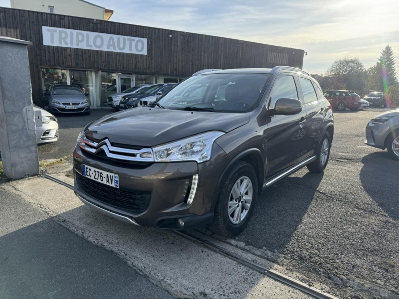 Citroen C4 AIRCROSS 1.6 HDI - 115 S&S 4X2 BUSINESS CLIM   RADAR AR   CAMERA AR DIESEL MARRON FONCE Occasion à vendre