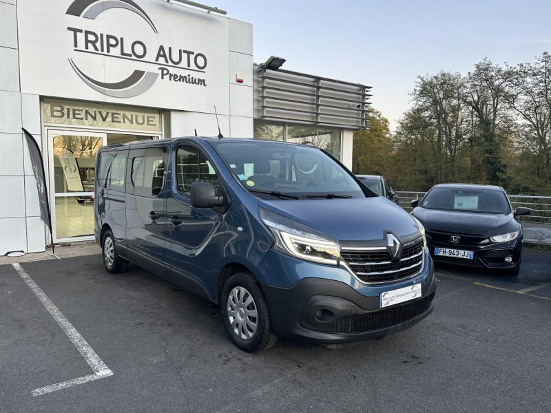 Renault TRAFIC L2 2.0 DCI - 120 - S&S  III COMBI COMBI ZEN L2H1 TVA RECUPERABLE   GPS DIESEL BLEU FONCE Occasion à vendre