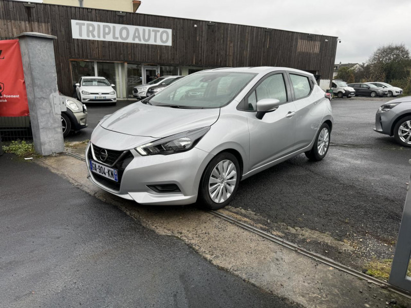 Nissan MICRA 1.0 IG-T - 92 BUSINESS EDITION BVA CLIM   RADAR AR ESSENCE GRIS CLAIR Occasion à vendre