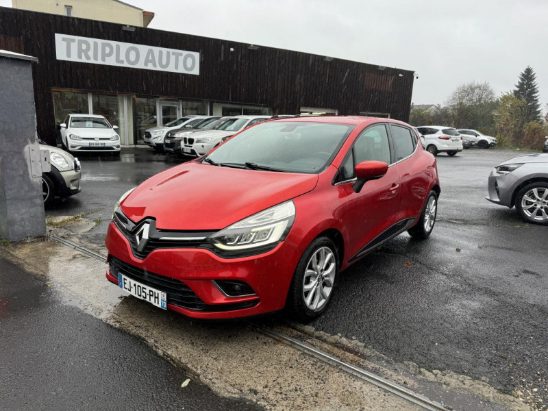 Renault CLIO 1.5 ENERGY DCI - 90 INTENS GPS   RADAR AR   CLIM DIESEL ROUGE FONCE Occasion à vendre