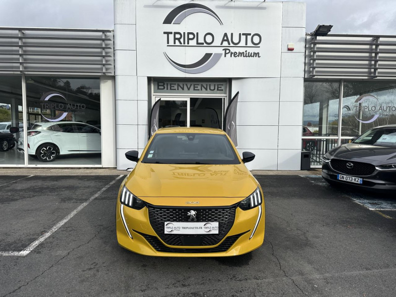 Photo 2 de l'offre de PEUGEOT 208  1.5 BLUEHDI S&S - 100 2019 GT LINE TVA RECUPERABLE   GPS   CAMERA AR à 14490€ chez Triplo auto