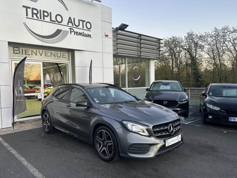 Mercedes-Benz GLA 220 D - BV 7G-DCT  FASCINATION TOIT OUVRANT   GPS   CAMERA AR DIESEL GRIS FONCE Occasion à vendre