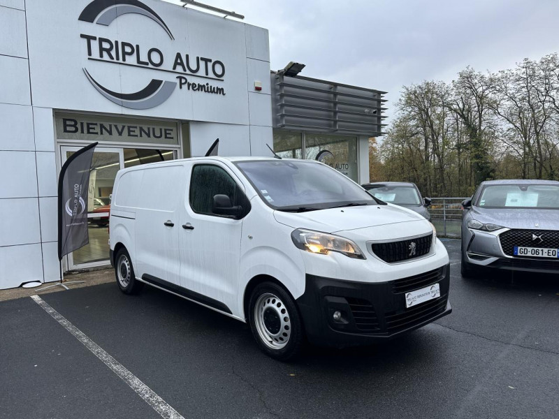 Peugeot EXPERT LONG 2.0 BLUEHDI - 150 S&S ASPHALT GPS   CAMERA AR   CLIM DIESEL BLANC Occasion à vendre