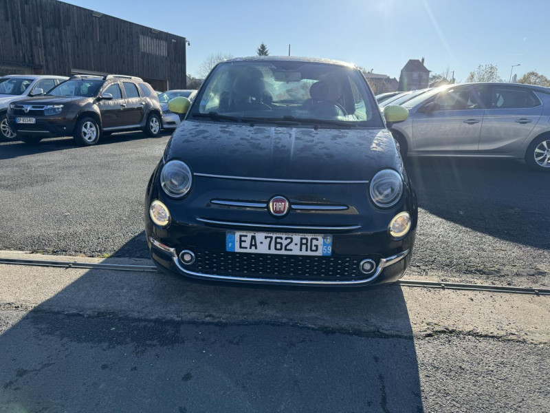 Photo 8 de l'offre de FIAT FIAT 500 1.2I - 69 LOUNGE GPS   RADAR AR à 7490€ chez Triplo auto