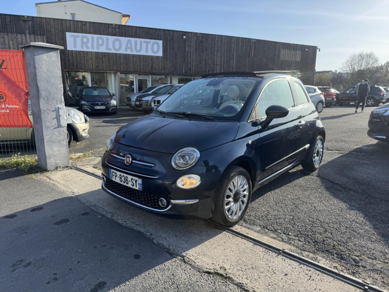 Fiat FIAT 500 1.2I - 69 ECO PACK LOUNGE CLIM   TOIT OUVRANT   ATTELAGE ESSENCE INC. Occasion à vendre