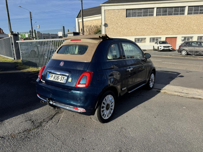 Photo 5 de l'offre de FIAT FIAT 500 1.2I - 69 ECO PACK LOUNGE CLIM   TOIT OUVRANT   ATTELAGE à 9990€ chez Triplo auto