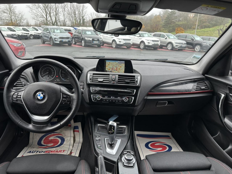 Photo 16 de l'offre de BMW SERIE 1 118I - BVA  BERLINE F20 LCI SPORT SUIVI COMPLET BMW   GPS   RADAR AR à 16990€ chez Triplo auto