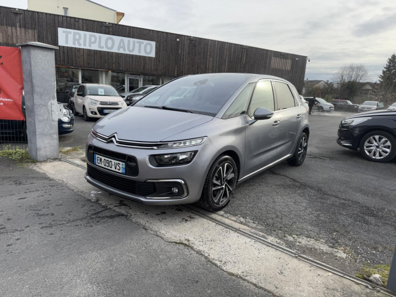 Citroen C4 PICASSO 1.6 BLUEHDI - 120 S&S FEEL GPS   CAMERA AR   RADAR AR DIESEL GRIS FONCE Occasion à vendre