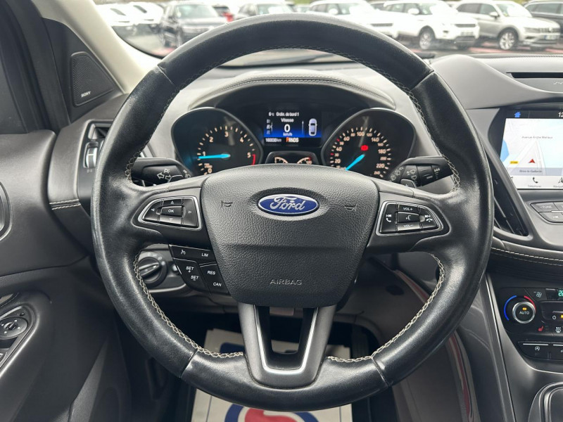 Photo 17 de l'offre de FORD KUGA 1.5 TDCI - 120 BVA 4X2 VIGNALE GPS   CAMERA AR   CLIM à 12990€ chez Triplo auto