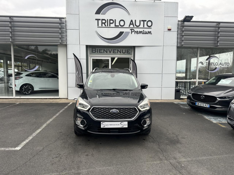 Photo 2 de l'offre de FORD KUGA 1.5 TDCI - 120 BVA 4X2 VIGNALE GPS   CAMERA AR   CLIM à 12990€ chez Triplo auto