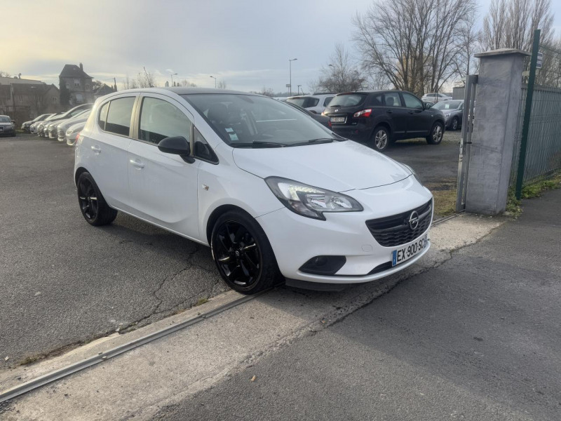 Photo 7 de l'offre de OPEL CORSA E 1.3 CDTI - 95 ECOFLEX S&S BLACK EDITION GPS   CAMERA AR   CLIM à 10490€ chez Triplo auto