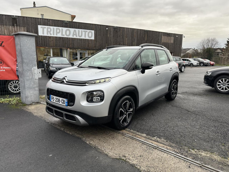 Citroen C3 AIRCROSS 1.5 BLUEHDI - 100 S&S SHINE GPS   RADAR AR   CLIM DIESEL GRIS CLAIR Occasion à vendre