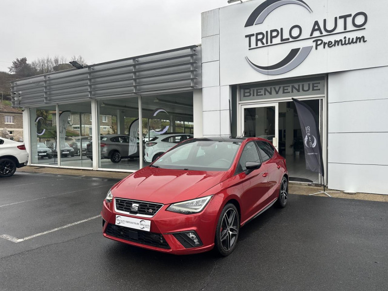 Photo 3 de l'offre de SEAT IBIZA 1.5 16V ACT TSI - 150 - BV DSG 7  FR XCLUSIVE   GPS   CAMERA AR   ATTELAGE à 19990€ chez Triplo auto