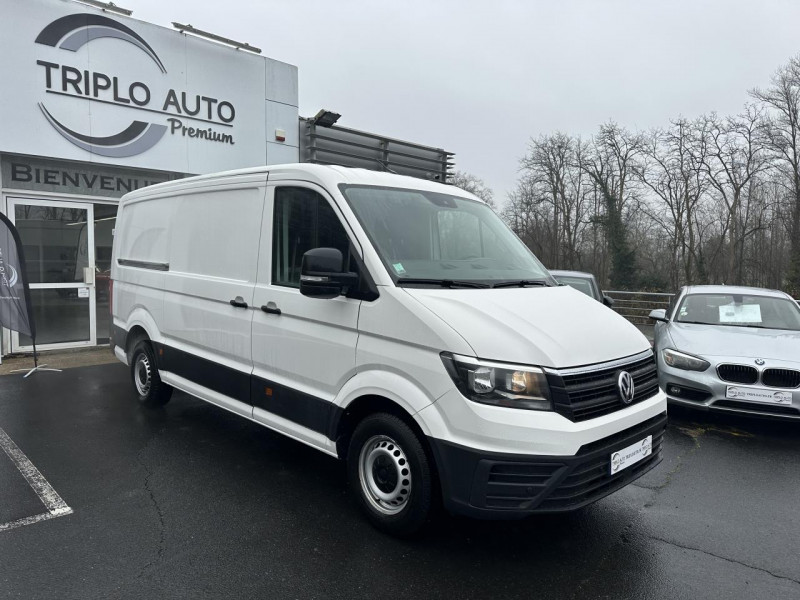 Volkswagen CRAFTER 30 L3H3 2.0 TDI - 140 FOURGON VAN BUSINESS TVA RECUPERABLE   GPS   CAMERA A R DIESEL BLANC Occasion à vendre