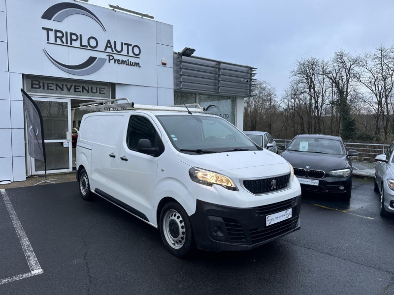 Peugeot EXPERT COMPACT 1.6 BLUEHDI - 115 FOURGON PREMIUM MOTRICITE ASSISTEE   ATTELAGE DIESEL BLANC Occasion à vendre