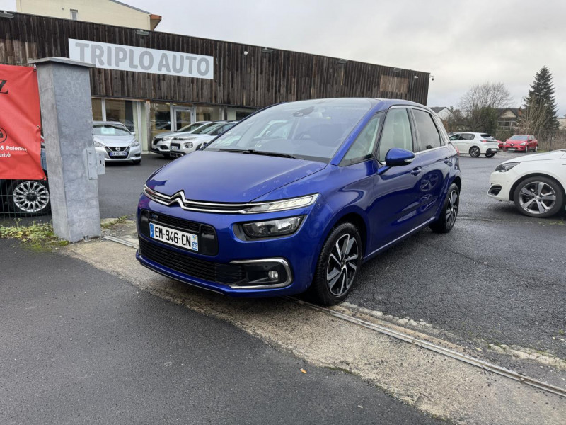 Citroen C4 PICASSO 1.2 PURETECH - 130 S&S FEEL GPS   CLIM   RADAR AR ESSENCE BLEU FONCE Occasion à vendre