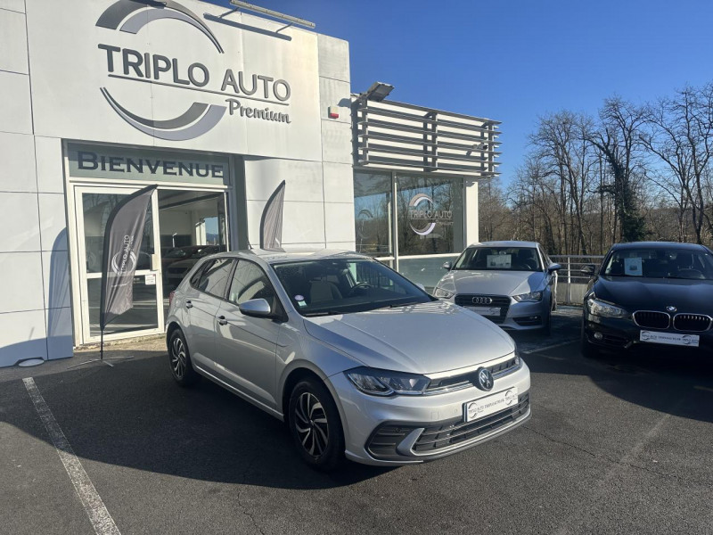 Volkswagen POLO 1.0 TSI - 95  VI AW LIFE CARPLAY   RADAR AR/AV   CLIM ESSENCE GRIS CLAIR Occasion à vendre