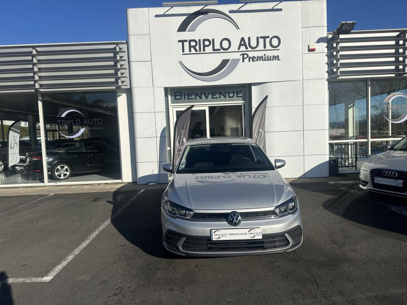 Photo 2 de l'offre de VOLKSWAGEN POLO 1.0 TSI - 95  VI AW LIFE CARPLAY   RADAR AR/AV   CLIM à 18990€ chez Triplo auto