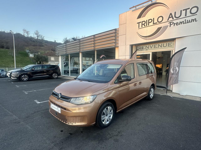 Photo 3 de l'offre de VOLKSWAGEN CADDY MAXI COMBI 7PL 2.0 TDI - 102 TVA RECUPERABLE   CARPLAY   CAMERA AR  à 30990€ chez Triplo auto