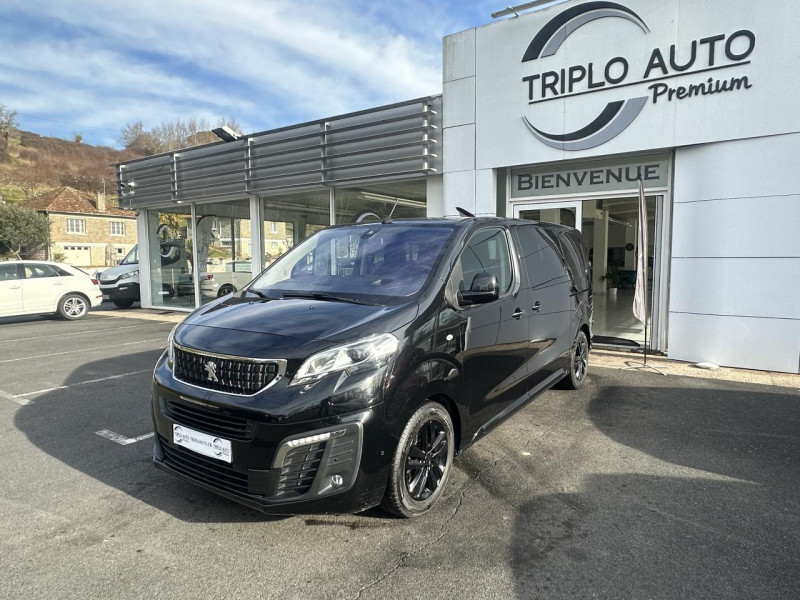 Photo 3 de l'offre de PEUGEOT EXPERT 5PL RALLONGE 2.0 BLUEHDI - 180 - BV EAT8 ASPHALT GPS   CAMERA AR   ATTELAGE à 25490€ chez Triplo auto