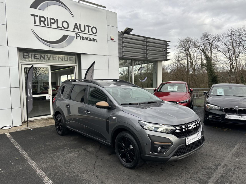 Dacia JOGGER 7 PL  1.0 ECO-G - 100 EXTRêME   TVA RECUPERABLE   CARPLAY   CAMERA AR BICARBURATION ESSENCE GPL GRIS SCHISTE METAL Occasion à vendre